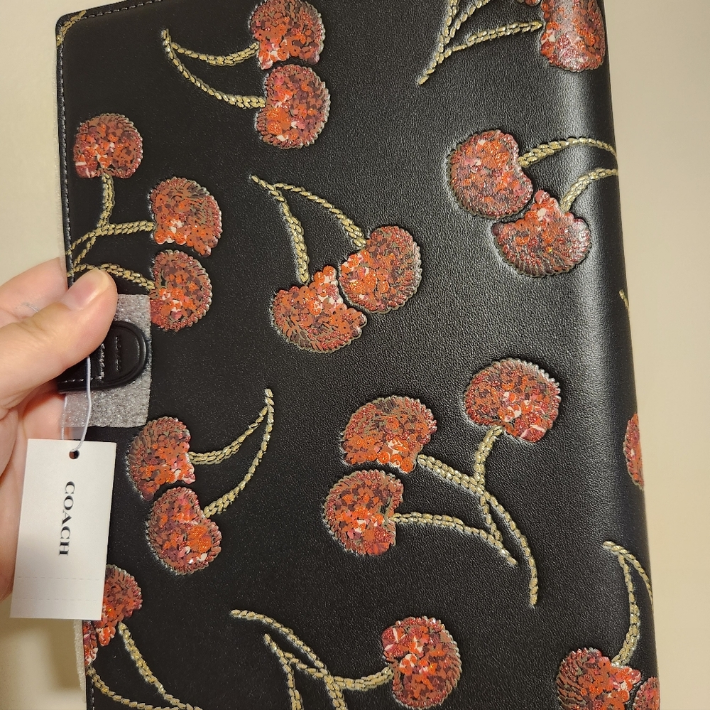 Coach Cherry Notebook - Picture 4 of 8